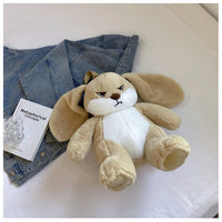 Angry Bunny Plush Backpack – Cute Shoulder Bag