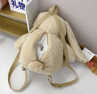 Angry Bunny Plush Backpack – Cute Shoulder Bag
